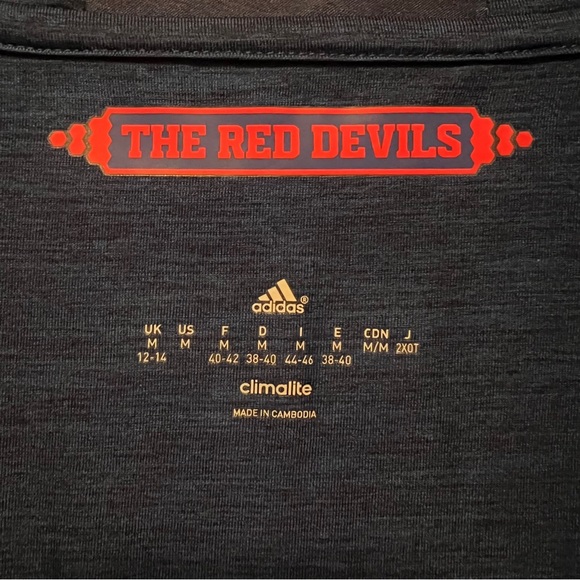 NWT Manchester‎ United Jersey Size Medium Premier League Football Soccer Adidas - Picture 5 of 13